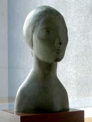 Irne Codreano : Portrait Daria Gans, sculpteur