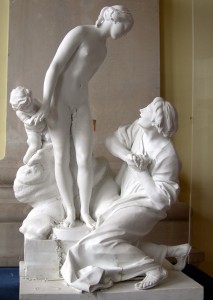 Etienne Maurice Falconet : Pygmalion voyant sa statue Galate s'animer 