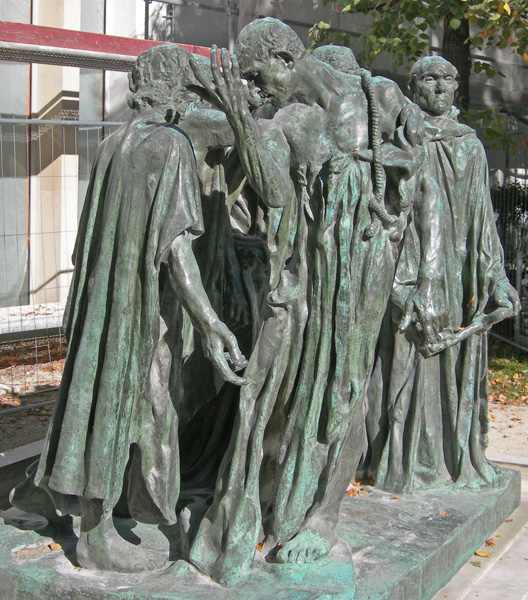 Auguste Rodin : Les Bourgeois de Calais Auguste Rodin : Les Bourgeois de Calais