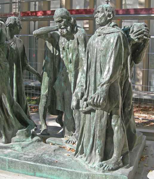 Auguste Rodin : Les Bourgeois de Calais Auguste Rodin : Les Bourgeois de Calais
