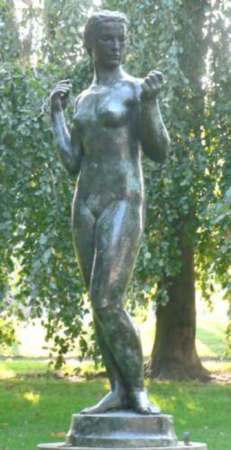 Robert Wlrick : Femme nue debout, Rolande